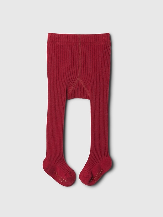 Baby Ruffle Rib Tights Baby Ruffle Rib Tights