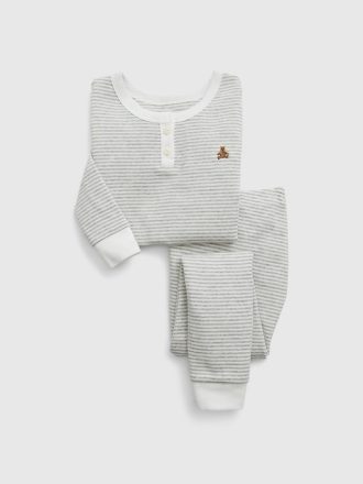 Baby & Småbarn Ekologisk bomull Henley PJ Set