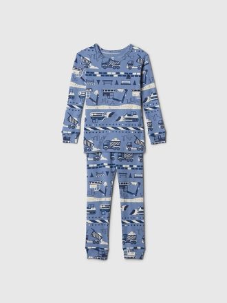 Baby & Småbarn Organisk Borstad Bomull PJ Set