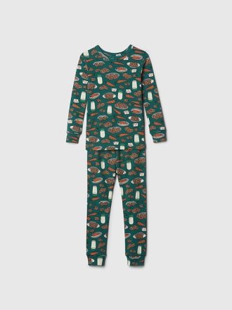 Baby & Småbarn Organisk Borstad Bomull PJ Set