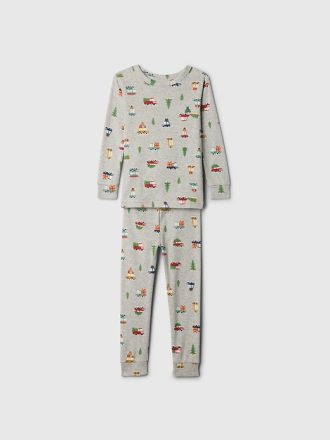 Baby & Småbarn Organisk Borstad Bomull PJ Set