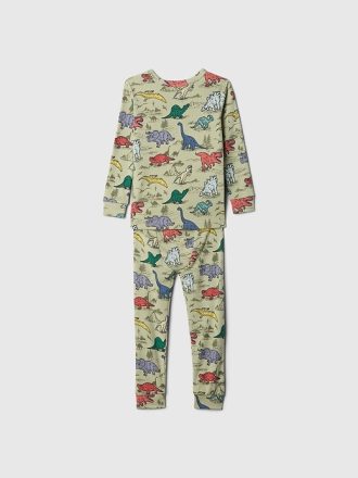 Baby & Småbarn Organisk Borstad Bomull PJ Set