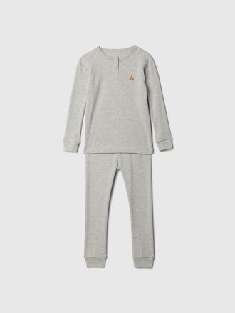 Baby & Småbarn Organisk Borstad Bomull PJ Set