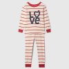 Baby & Småbarn Organisk Borstad Bomull PJ Set