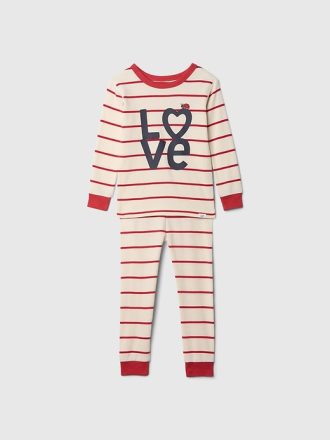 Baby & Småbarn Organisk Borstad Bomull PJ Set