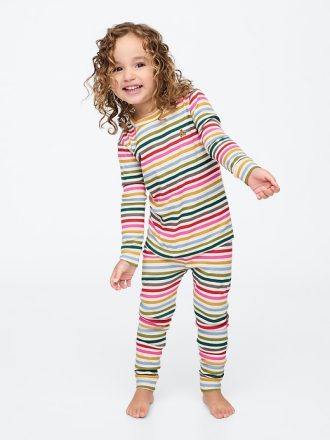 Baby & Småbarn Organisk Borstad Bomull PJ Set