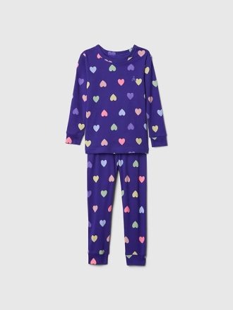 Baby & Småbarn Organisk Borstad Bomull PJ Set