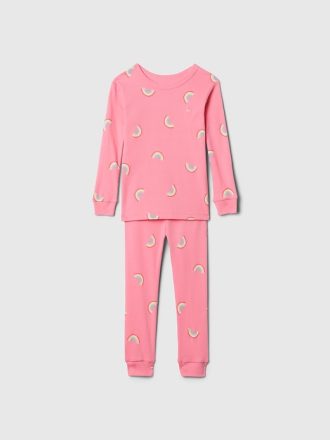 Baby & Småbarn Organisk Borstad Bomull PJ Set