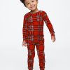 Baby & Småbarn Organisk Borstad Bomull PJ Set