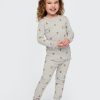 Baby & Småbarn Organisk Borstad bomull Holiday PJ Set