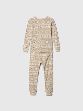 Baby & Småbarn Organisk Borstad bomull Holiday PJ Set