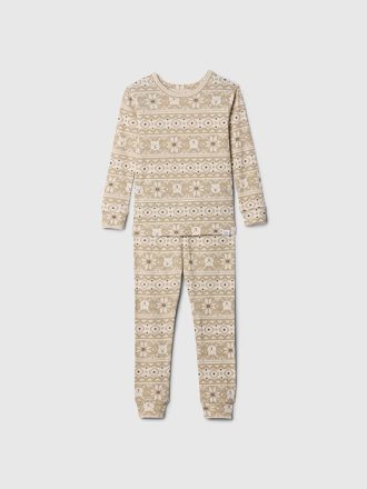Baby & Småbarn Organisk Borstad bomull Holiday PJ Set