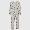 Baby & Toddler Sesam Street Organisk Borstad bomull PJ Set