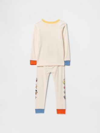 Baby & Toddler Sesam Street Organisk Borstad bomull PJ Set