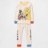 Baby & Toddler Sesam Street Organisk Borstad bomull PJ Set