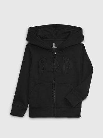 Baby & Toddler Vintage Soft Arch-logotyp Hoodie med dragkedja