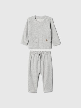 Baby Vintage Mjuk Cardigan Set