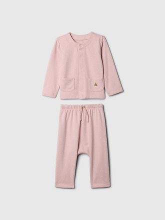 Baby Vintage Mjuk Cardigan Set