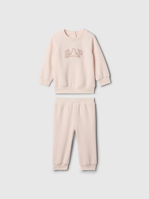 Baby Vintage Soft Bear Logo Sweat Set Baby Vintage Soft Bear Logo Sweat Set