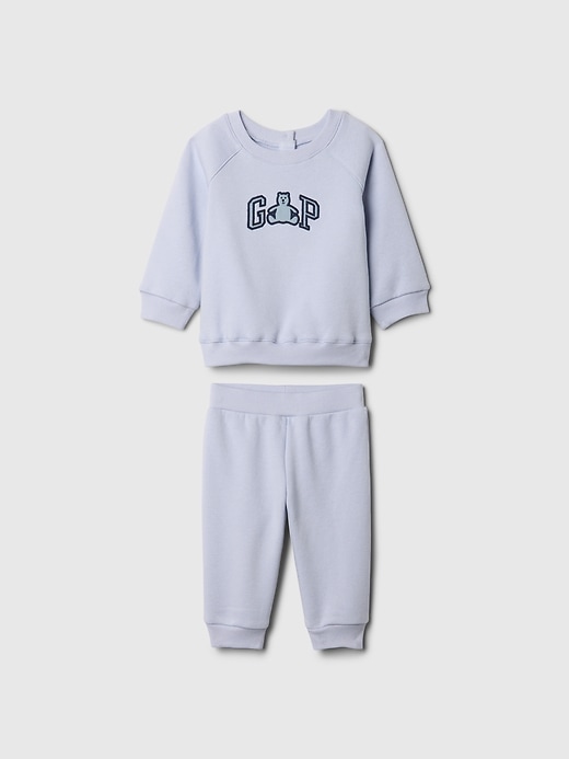 Baby Vintage Soft Bear Logo Sweat Set Baby Vintage Soft Bear Logo Sweat Set