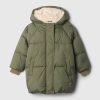 Baby & Återvunnen, tung Sherpa-fodrad PrimaLoft® Pufferjacka för småbarn