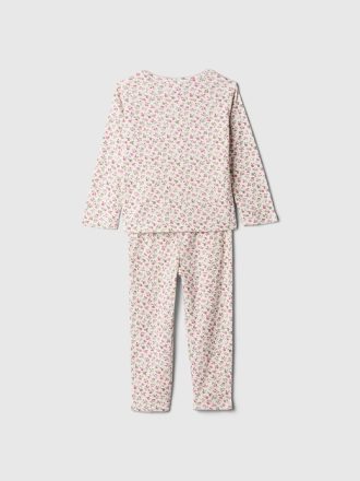Baby & Återvunnet Pointelle PJ-set för småbarn