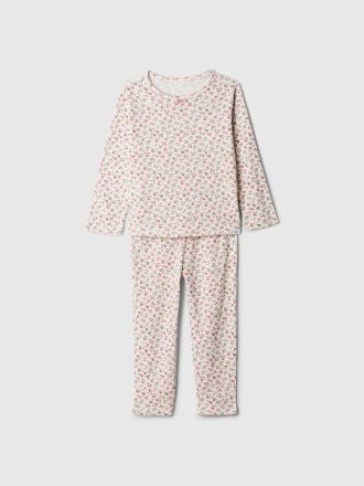 Baby & Återvunnet Pointelle PJ-set för småbarn