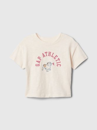 Baby & Avslappnad grafisk T-shirt för småbarn