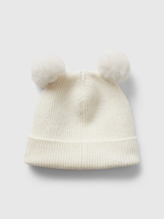 Baby & CashSoft Pom mössa för småbarn