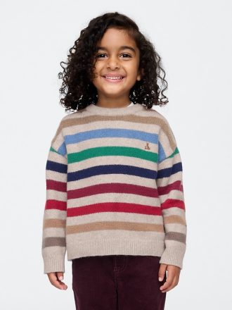 Baby & CashSoft Stripe Tröja för småbarn