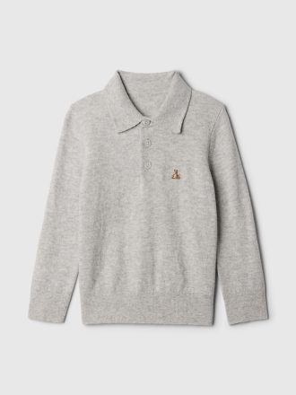 Baby & CashSoft pikétröja för småbarn