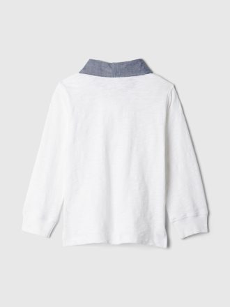Baby & Chambray pikétröja för småbarn