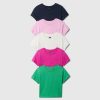 Baby & Ekologisk bomullsblandning för småbarn & Matcha T-shirt med fickor (5-pack) Baby & Ekologisk bomullsblandning för småbarn & Matcha T-shirt med fickor (5-pack)