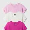 Baby & Ekologisk bomullsblandning för småbarn & Matcha T-shirt med fickor (5-pack) Baby & Ekologisk bomullsblandning för småbarn & Matcha T-shirt med fickor (5-pack)