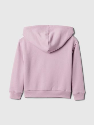 Baby & Hoodie med dragkedja för småbarn i vintage mjuk logotyp