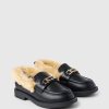 Baby & Loafers i fuskpäls för småbarn