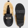 Baby & Loafers i fuskpäls för småbarn