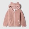Baby & Luvtröja för småbarn Sherpa Zip Bear
