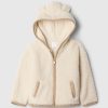 Baby & Luvtröja för småbarn Sherpa Zip Bear