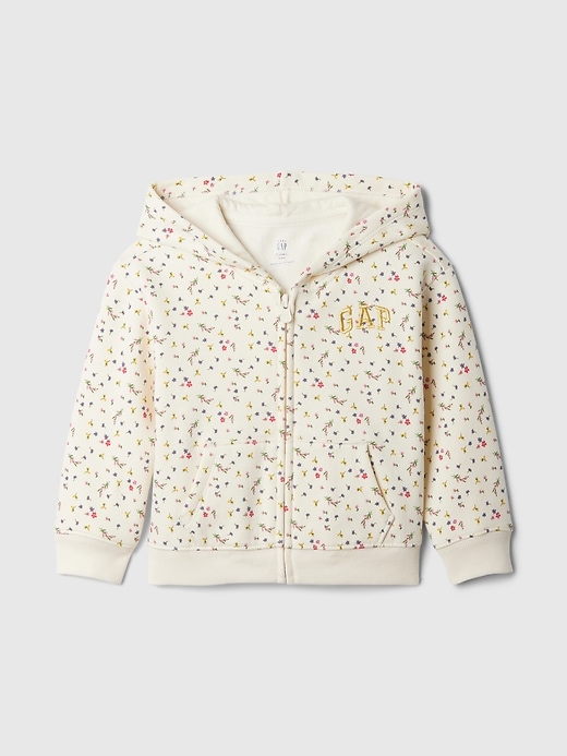 Baby & Luvtröja med dragkedja för småbarn, vintage mjuk logotyp Baby & Luvtröja med dragkedja för småbarn, vintage mjuk logotyp