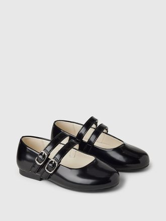 Baby & Mary Jane Flats med dubbla band för småbarn