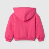 Baby & Mysig Sherpa Vintage Soft Logo Zip Hoodie för småbarn Baby & Mysig Sherpa Vintage Soft Logo Zip Hoodie för småbarn
