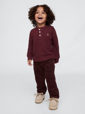Baby & Original raka manchesterbyxor för småbarn från 90-talet
