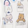 Baby & PJ-set för småbarnsdräkt i ekologisk bomull
