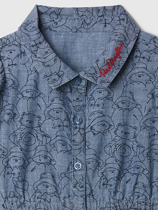 Baby & Paddington Chambray klänning för småbarn Baby & Paddington Chambray klänning för småbarn