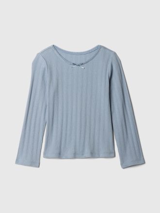 Baby & Pointelle T-shirt för småbarn