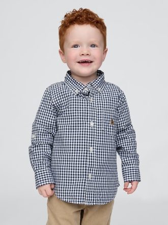 Baby & Poplin skjorta för småbarn