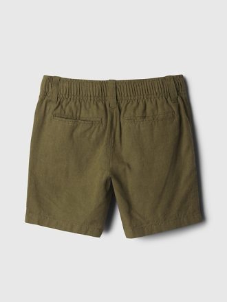Baby & Shorts i linne-bomull för småbarn