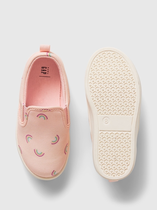 Baby & Slip-On Sneakers för småbarn Rainbow Baby & Slip-On Sneakers för småbarn Rainbow