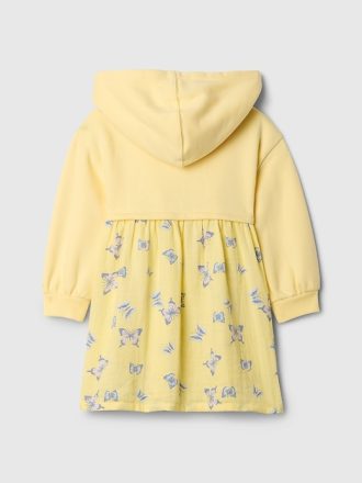 Baby & Småbarn 2-i-1 Vintage mjuk hoodie klänning